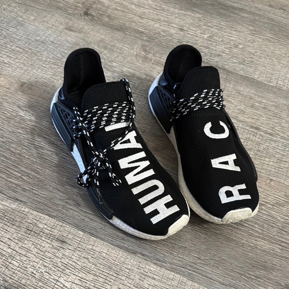 adidas gazelle silver green womens Human Race Unisex Casual Men Women Comfortable Fashion Sneakers — GoBliss main image 0